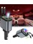 Acc-01 66W 3.4A, 4in1 Geri Çekilebilir Kablolu Yıldız Tavan, Rgb A+C Portlu Araç Içi Şarj 3