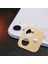 iPhone 11 6.1 3D Metal Kamera Koruyucu Metal LENS-(1903) - NEONX9438-4543 3