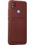 Xiaomi Redmi 9c Kılıf Kelvin Kartvizitli Silikon - Bordo - NEONX6560-3744 2