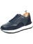 Edmond Model Deri El Yapımı Erkek Lacivert Sneaker 1