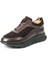 Petit Model Hakiki Deri Erkek Kahverengi Sneaker 1