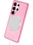 Samsung Galaxy S23 Ultra Kılıf Glow Magsafe Kapak - Pembe - NEONX4032-8600 5