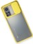 Xiaomi Mi 10T Kılıf Palm Buzlu Kamera Sürgülü Silikon - Sarı - NEONX5863-1136 3
