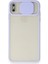iPhone x Kılıf Palm Buzlu Kamera Sürgülü Silikon - Lila - NEONX3384-4541 1