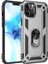 iPhone 12 Pro Max Kılıf Sofya Yüzüklü Silikon Kapak - Gümüş - NEONX1141-3789 1