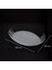 10336 6lı Oval Servis Tabak Seti - Şeffaf Cam Sunum Tabakları 25X33 cm 3