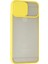 iPhone 6 Kılıf Palm Buzlu Kamera Sürgülü Silikon - Sarı - NEONX8627-8200 3