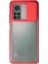 Xiaomi Mi 10T Kılıf Palm Buzlu Kamera Sürgülü Silikon - Kırmızı - NEONX5905-6708 1
