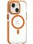iPhone 15 Bella Magsafe Kapak - Turuncu - NEONX2666-9280 2