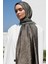 Vera Desen Shine Line Şal Siyah-Bej 3