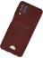 Samsung Galaxy A22 Kılıf Kelvin Kartvizitli Silikon - Bordo - NEONX7081-2147 2