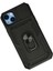 iPhone 14 Plus Kılıf Pars Lens Yüzüklü Silikon - Siyah - NEONX3335-2920 3