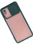 Samsung Galaxy A01 Core Kılıf Palm Buzlu Kamera Sürgülü Silikon - Yeşil - NEONX5480-5727 2