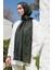 Liva Desen Shine Line Şal Siyah-Haki 2