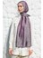 Vera Desen Shine Line Şal Mor-Gri 2