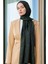 Soler Desen Shine Line Şal Siyah-Haki 1