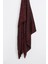 Soler Desen Shine Line Şal Siyah-Bordo 1
