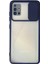 Samsung Galaxy A71 Kılıf Palm Buzlu Kamera Sürgülü Silikon - Lacivert - NEONX7306-4078 1