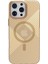 iPhone 16 Pro Stella Pc Sert Magsafe Kılıf - Gold - NEONX3482-2133 2