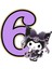 Kuromi Sticker Telefon Laptop Notebook Tablet Defter Matara Stiker Etiket ST1489 1