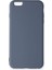 iPhone 6 Plus Kılıf Nano Içi Kadife Silikon - Gri - NEONX7813-8159 1