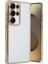 Samsung Galaxy S25 Ultra Kılıf Lensli Silikon - Gold - NEONX9088-5585 2