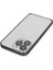 iPhone 15 Pro Metal Bumper Mat Kapak - Siyah - NEONX9284-7290 4