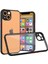 iPhone 13 Mini Kılıf Miami Şeffaf Silikon - Siyah - NEONX2043-4504 1