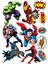 Marvel Sticker Telefon Laptop Notebook Tablet Defter Matara Stiker Etiket ST423 1