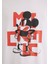Mickey Mouse Baskılı Beyaz Tişört 0612561-620 8
