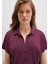 Lux Touch TENCEL TM Bordo Modal Gömlek 168081-70664 7