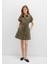 Haki Gömlek Elbise 1310723-71549 3