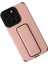 iPhone 14 Pro Kılıf Mega Standlı Silikon - Pudra - NEONX1529-7359 2