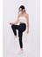 Kadın Siyah Toparlayıcı Yüksek Bel Kadın Günlük ve Spor Tayt 3
