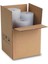41X21X18 cm Esmer Tek Oluklu A-Box Taşıma Kolisi 50 Adet 1