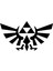 Zelda Logolu A4 Ebadlı Sticker 1