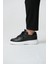 Drew Model Hakiki Deri El Yapımı Erkek Siyah Sneakers Ayakkabı 4