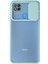 Xiaomi Redmi 9c Kılıf Palm Buzlu Kamera Sürgülü Silikon - Turkuaz - NEONX9389-1933 1