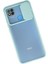 Xiaomi Redmi 9c Kılıf Palm Buzlu Kamera Sürgülü Silikon - Turkuaz - NEONX9389-1933 2