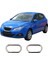 Seat Ibiza 4 Uyumlu 2009 ve Üzeri Krom Sinyal Çerçevesi 2 Parça Paslanmaz Çelik 2