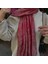 Vera Desen Shine Line Şal Bordo-Mint Yeşili 1