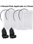 12V Karbon Fiber Koltuk Isıtıcı Kiti 2 Koltuk 5 Dişliler Sıcaklık Anahtarı Klozet Kapağı Isıtmalı Ped Isıtma Yastığı Isıtıcı Arabalar Için Atv (Yurt Dışından) 4