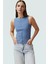 Kadın Kolsuz Örme Bluz Kayık Yaka Fitted Kalıp Rahat Günlük Stil ve Şık Modern 3