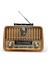 RT-878 Usb/bt/fm Nostajik Radyo + Fenerli Müzik Çalar 1