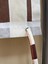 Kahverengi Balkon Perdesi, Çardak Perdesi, Korniş Düğmeli ve Kuş Gözü Delikli Balkon Perdesi 5