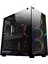 Sp8 Siyah 750W 80+ Sılver Atx 3.1 Argb 7X12CM Fan Temperli Cam USB 3.0 Atx Kasa 1