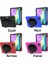 iPad Air 4. Nesil 10.9 Kılıf Shockproof 3 Katmanlı Standlı Zırh Kılıf Kalem Y - NEONX6668-19 4
