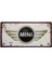 Koleksiyon Mini Cooper Metal Plaka 15X30CM 1
