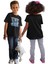 Unisex Tralalero Tralala Baskılı T-Shirt, Oversize Tung Tung Tung Sahur Temalı Bisiklet Yaka Tişört 1
