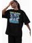 Unisex Tralalero Tralala Baskılı T-Shirt, Oversize Tung Tung Tung Sahur Temalı Bisiklet Yaka Tişört 3
